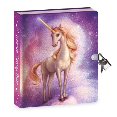 Peaceable Kingdom Invisible Ink Diary - Unicorn Dreams