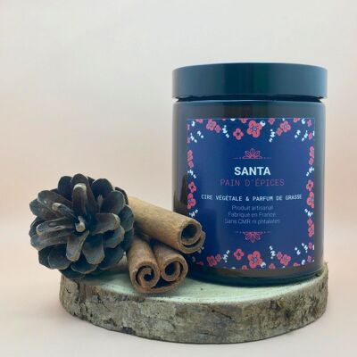 Scented candle with the fragrance of Grasse - Gingerbread (180 ml)