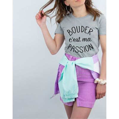 BOUDER C'EST MA PASSION - T-shirt Heather gray