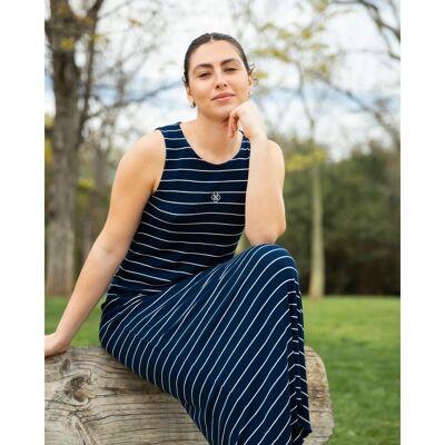 Sailor Ribbed Dress