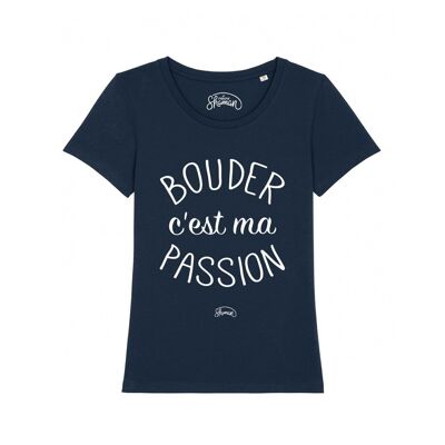 BOUDER C'EST MA PASSION - T-shirt Bleu marine