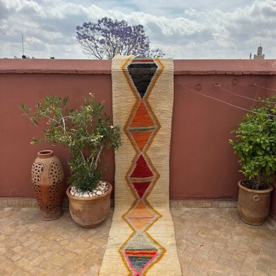 Tappeto Shams Boujad Runner | 364 x 71 cm