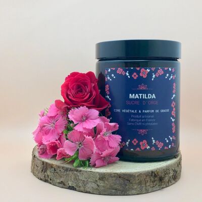 Scented candle with the fragrance of Grasse - Barley sugar (180ml)