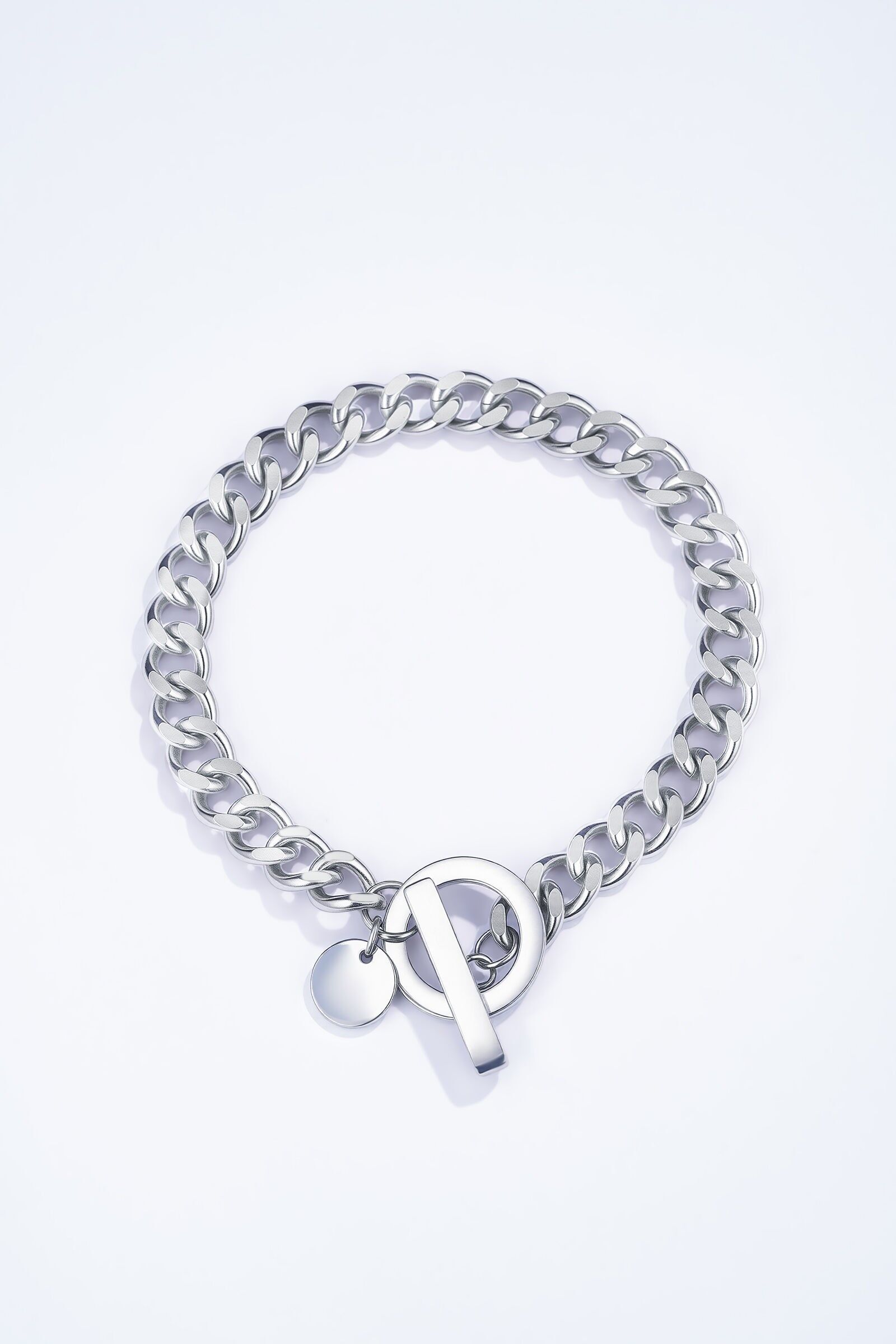 Bracciale da 20 cm in acciaio inossidabile 324OP50