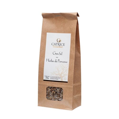 Sel aux Herbes de Provence 230g Sachet kraft ( 36 unités )