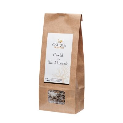 Lavender Flower Salt 280g Kraft bag (36 units)