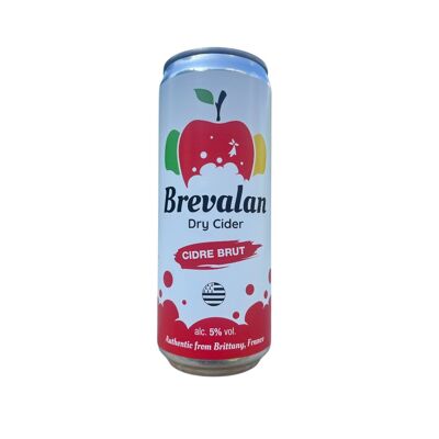 Sidro secco Brevalan lattina da 33 cl