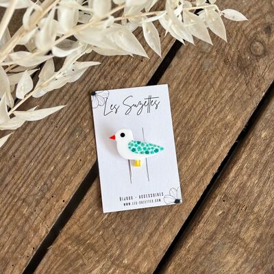 Broche Huguette Violaine