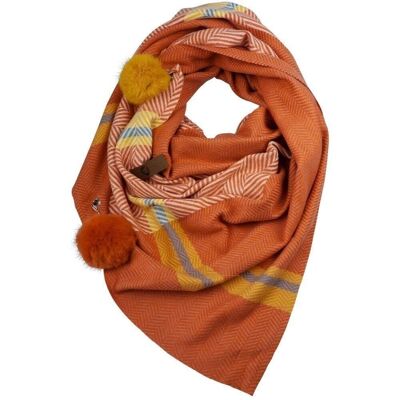 Foulard Juul Corail