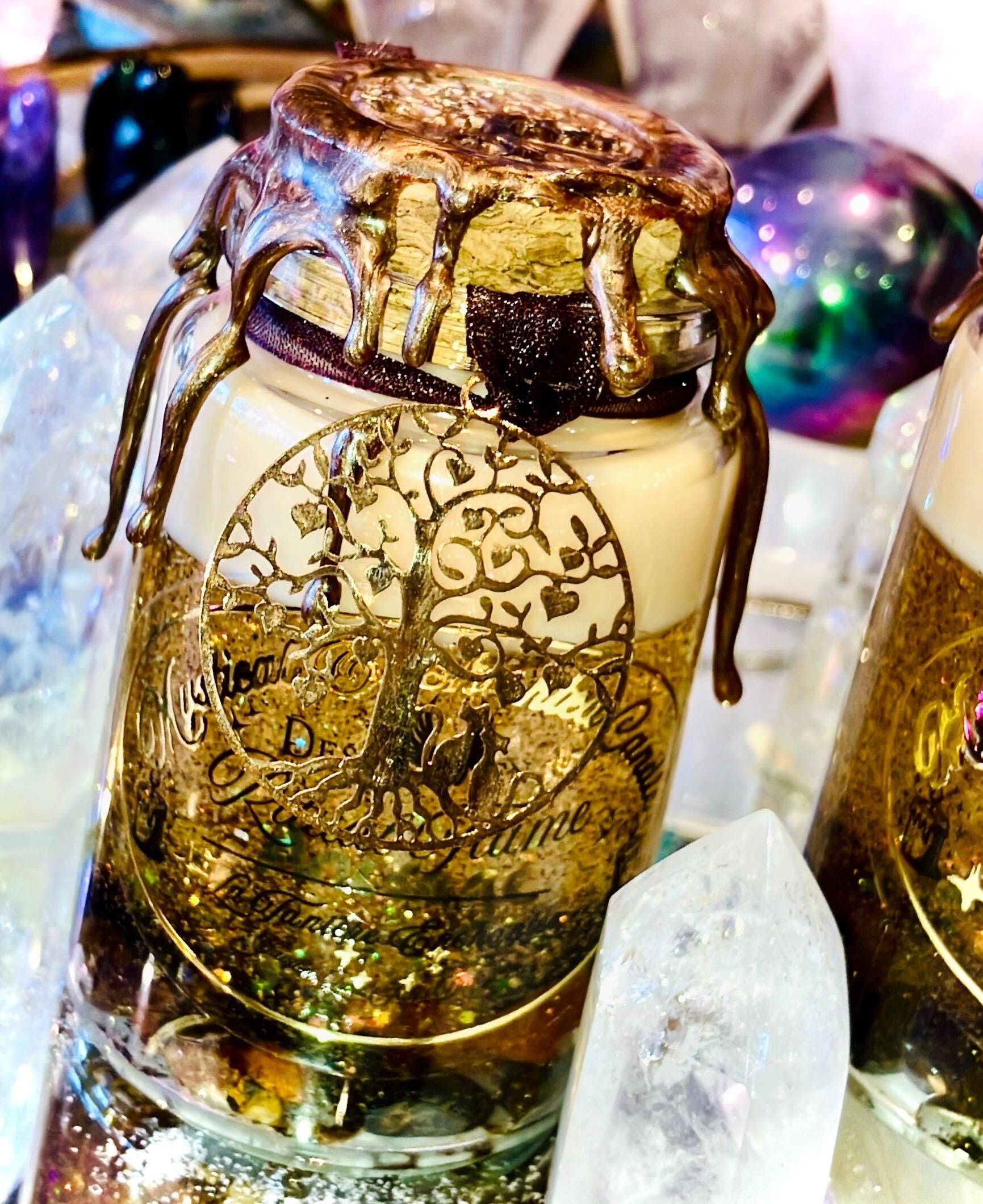 bougie magique rituel ancrage