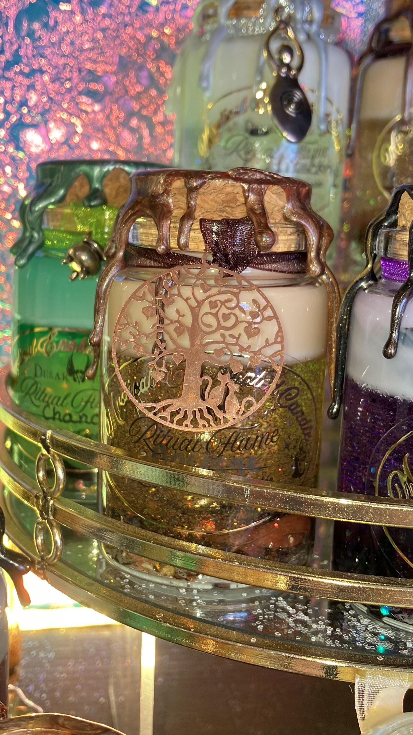 bougie magique rituel ancrage