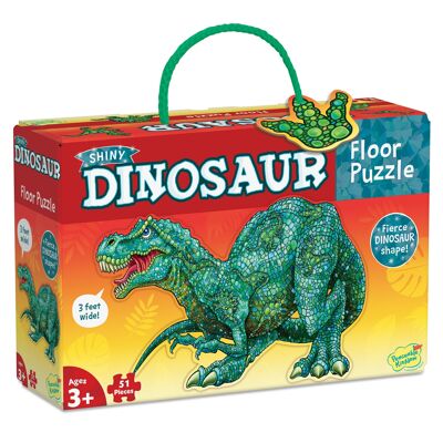 Peaceable Kingdom Shiny Dinosaur Floor Puzzle