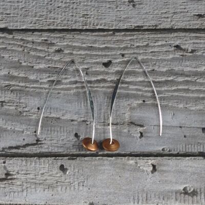 Copper Earrings - Copper Drops