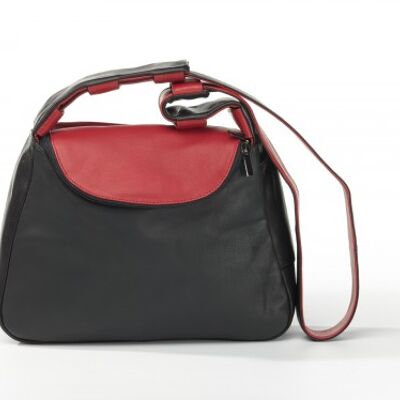 Sporty leather bag Greece small