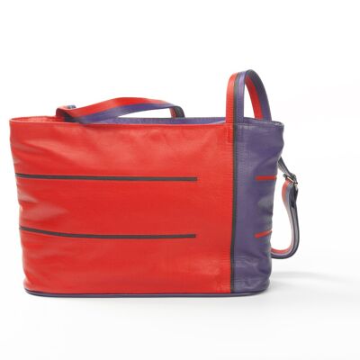 Borsa a tracolla in pelle Helsinki A4