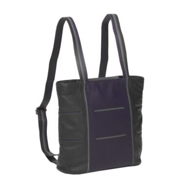 Leather backpack and shoulder bag Helsinki