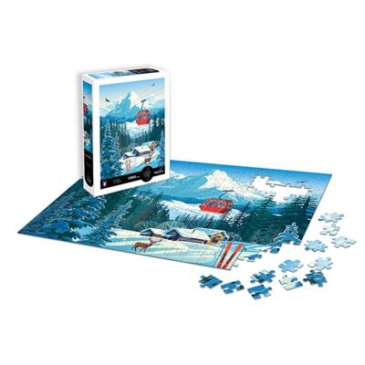 Calypto Puzzle 1000 Pcs - Snowy Landscape