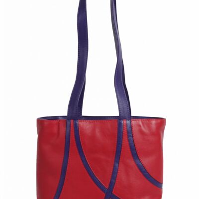 Lederhandtasche Lahti klein stehend