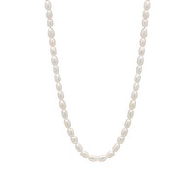 Collar de perlas de agua dulce naturales