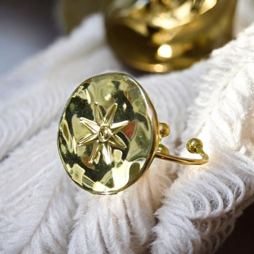 Anello “NICOLE” in acciaio inossidabile adattabile