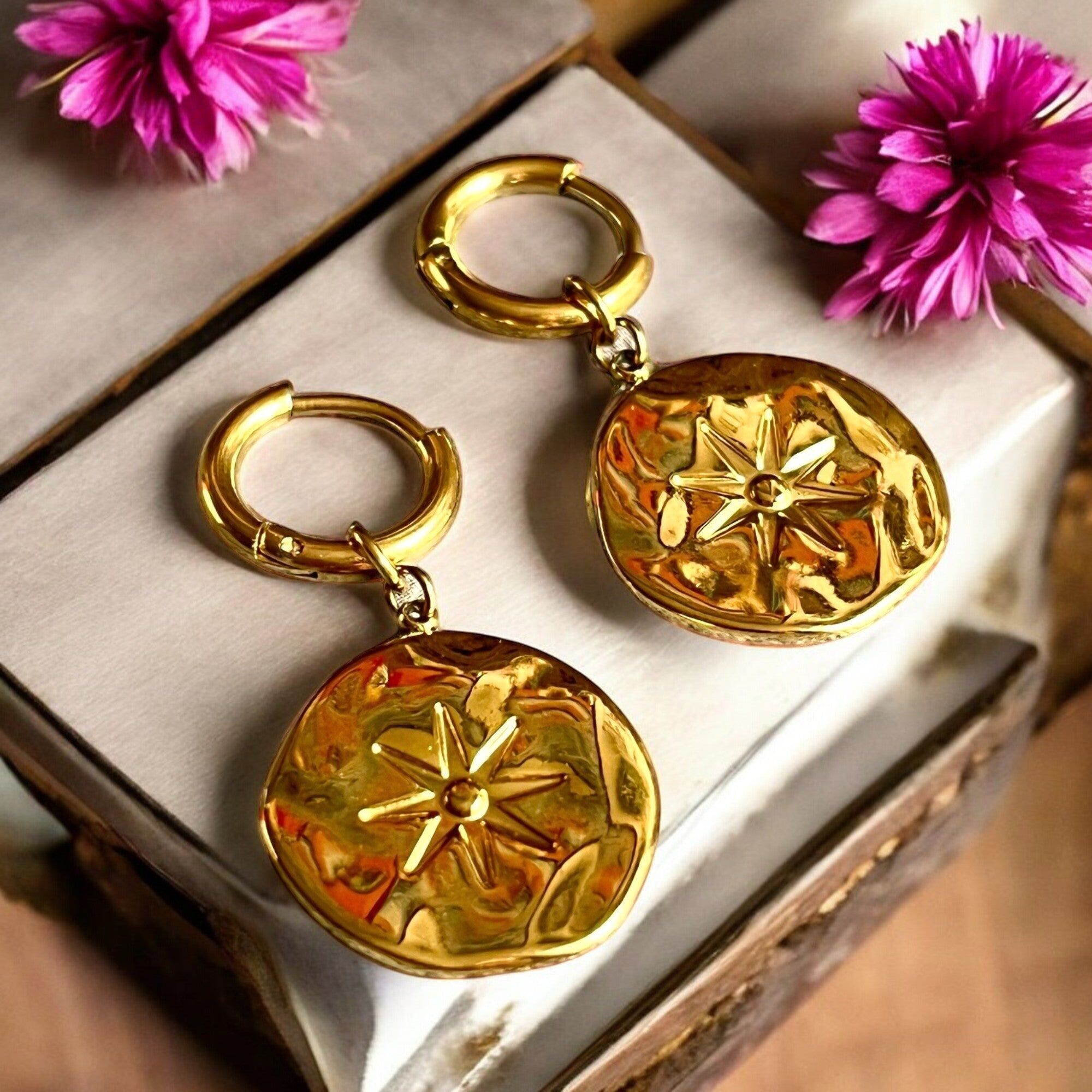 Orecchini “PASCALE” in acciaio