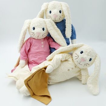 Hugzzeee Friends Lapin bleu 4