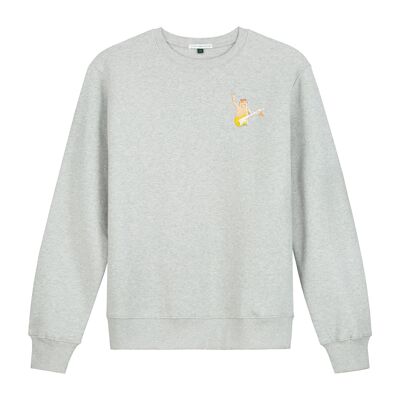 Sweatshirt | Daddy Rockstar | Grey