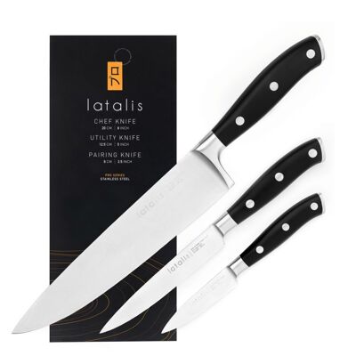 Latalis Pro Knife Set 3-piece