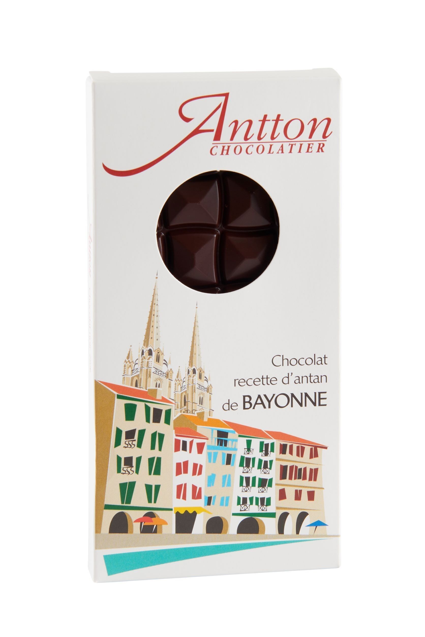 Tablette Bayonne recette d'antan chocolat noir 75%, 80g