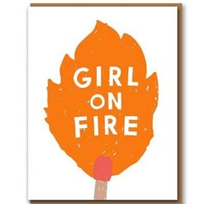 Girl on fire