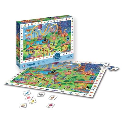 Puzzle Calypto 100 pezzi - Cerca e trova - Luna Park
