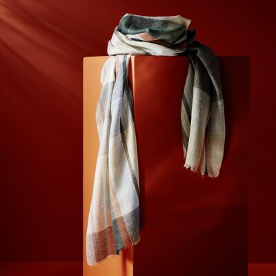 POLPERRO men's scarf - merino wool