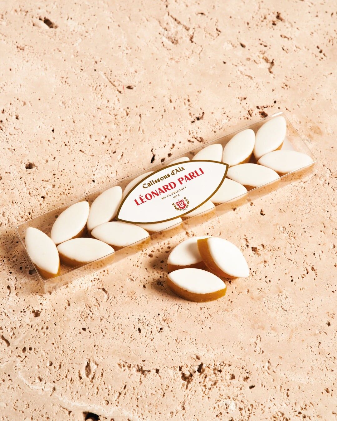 Transparent ruler of Mini Calissons d'Aix - 100g