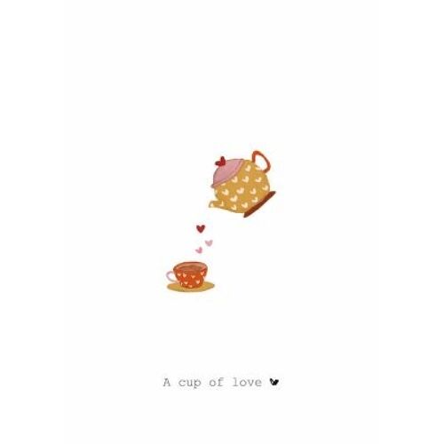 A cup of love - theepotje