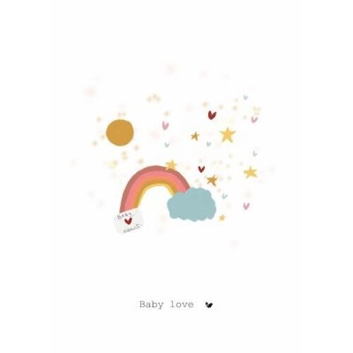 Baby love - regenboog