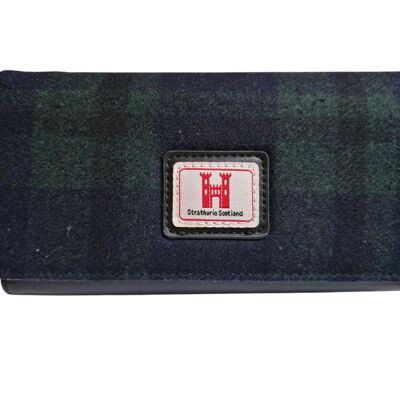 Strathurie Tweed Black Watch Purse