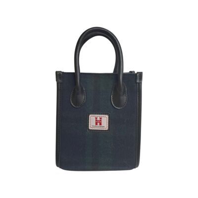 Strathurie Black Watch Tweed Ladies Mini Tote Bag H2306