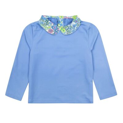 Colletto Peter Pan color lavanda Liberty