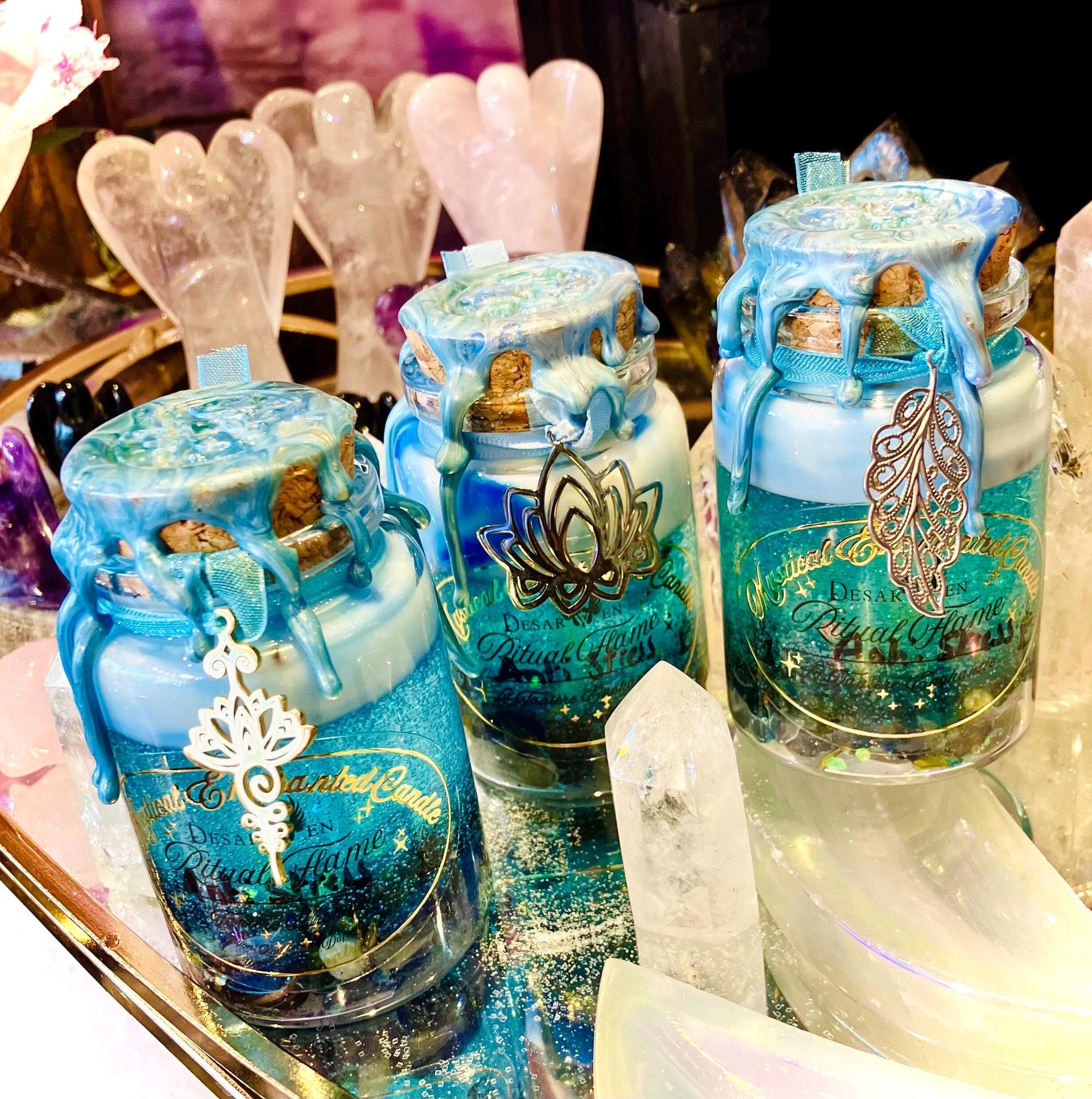 bougie magique rituel anti stress