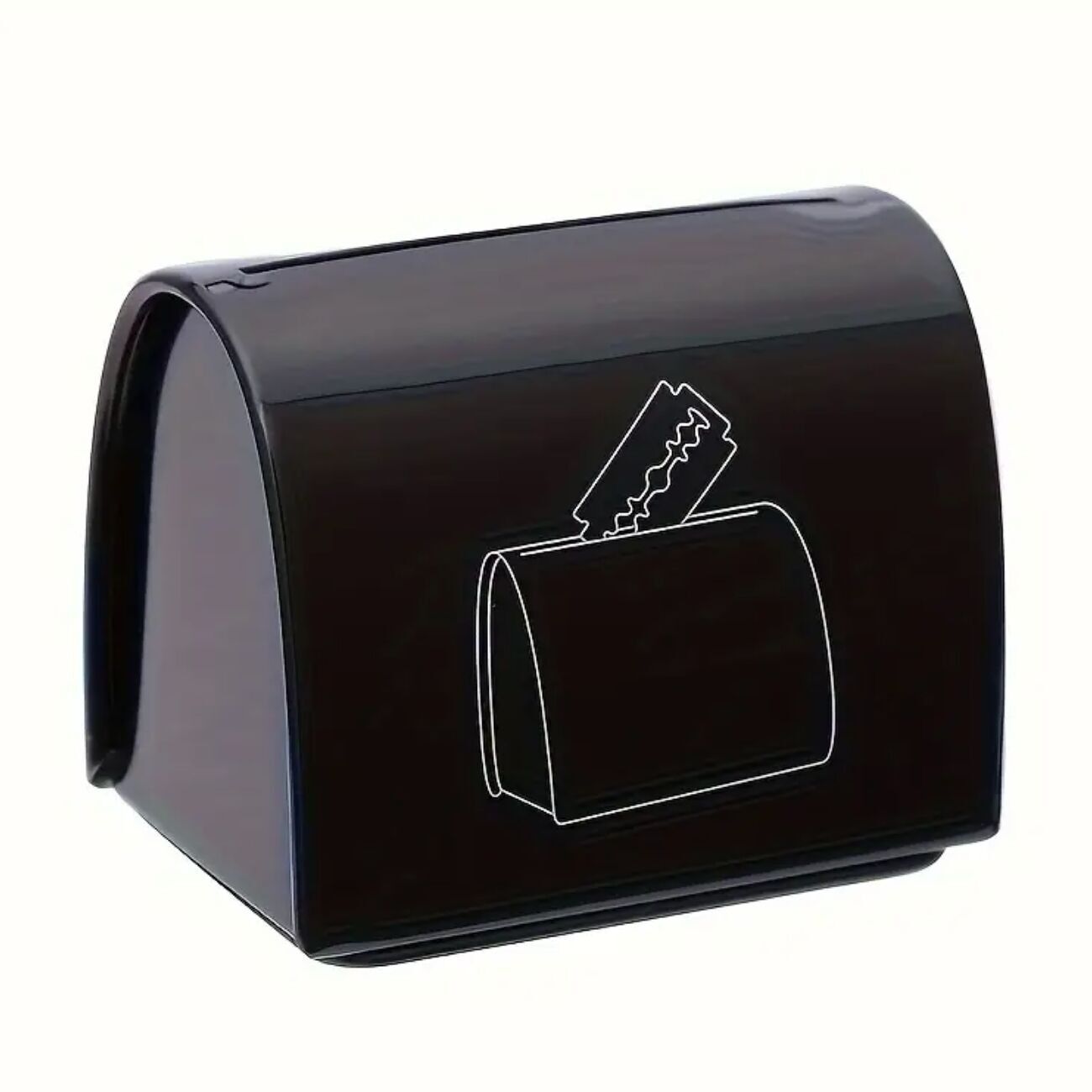 Razor blade waste bin