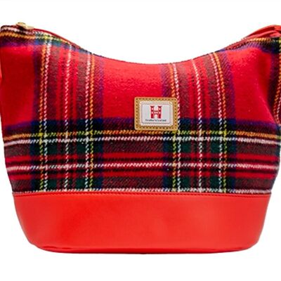 Borsa a mano Strathurie con manico superiore rosso Royal Stewart H0269