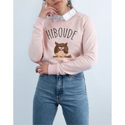 HIBOUDE - Heather Pink Sweatshirt