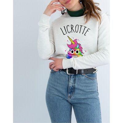 LICROTTE - Cremefarbenes Sweatshirt