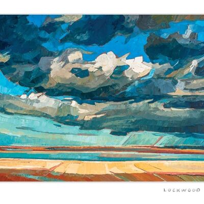 Light on Beach Wells Greeting Card