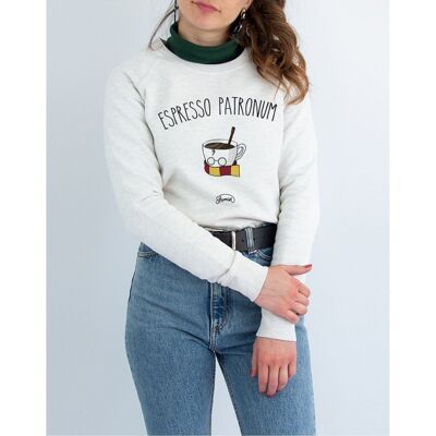 ESPRESSO PATRONUM - Cream Sweatshirt