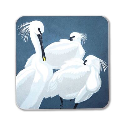 Spoonbills Coaster