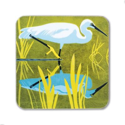 Little Egret Coaster