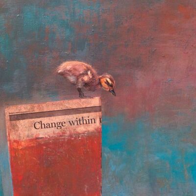 Change Within Greeting Card