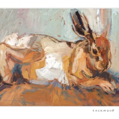 Hare Study 20 Greeting Card