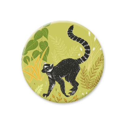 Round magnet Lemur (diameter 38 mm)